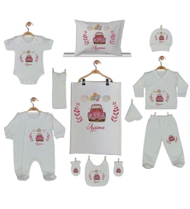 Pia Baby GL 2010 11 Parça İsme Özel Arabalı Hastane Çıkışı