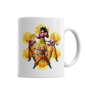 Dragon Ball Goku Kupa Bardak Porselen