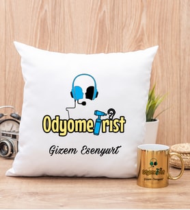 Odyometrist Yastık ve Gold Kupa Bardak