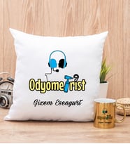 Odyometrist Yastık ve Gold Kupa Bardak