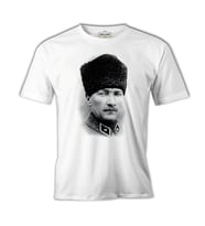 Atatürk Beyaz Erkek Tshirt