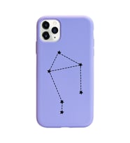 Terazi Burcu (Libra) Yıldız Haritası Tasarımlı Kılıf iPhone 11 Pro