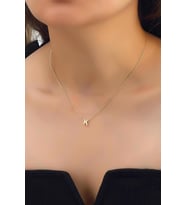 Herisson Silver Kadın 925 Ayar Gümüş K Harfli Kolye (STD)