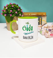 Gıda Mühendisi Kupa Bardak Yeşil