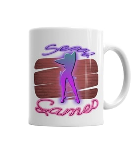 Neon Sexy Games 2 Kupa Bardak Porselen