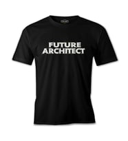 Future Architect Siyah Erkek Tshirt