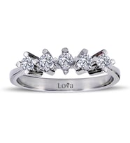 Lova G Renk 0,35 Karat Pırlanta Beştaş Yüzük - 1070064