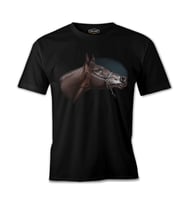 At 6 Siyah Erkek Tshirt