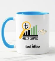 Gelir Uzmanı Kupa Bardağı Mavi