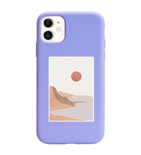 Lila Lansman Telefon Kılıfı Iphone 11