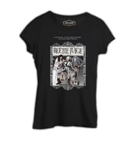 Beetle Juice Siyah Kadın Tshirt