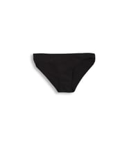 3'lü Kadın Düz Bikini Külot 3150-A3 (Siyah)