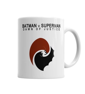 Dc Süperman Ve Batman Kupa Bardak Porselen