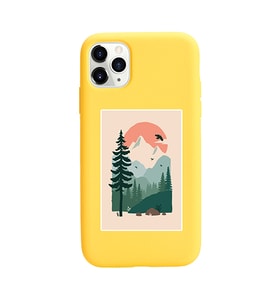 Sarı Lansman Telefon Kılıfı Iphone 11 Pro