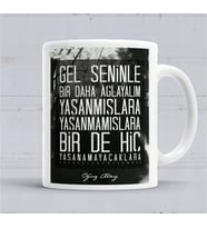 Oğuz  Atay Söz Kupa Bardak Porselen