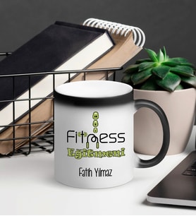 Fitness Eğitmeni Sihirli Kupa Bardak