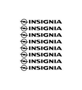 Opel Insignia Kapı kolu Sticker Yapıştırma 8 Adet