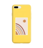 Sarı Lansman Telefon Kılıfı Iphone 8 Plus