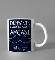 Kişiye Özel Dünyanın En Mükemmel Amcası Kupası