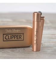 İsme Özel Clipper Marka Metal Çakmak Rose