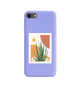 Mor Lansman Kılıf iPhone 8