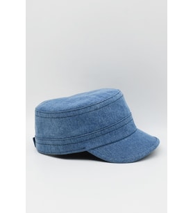 Erkek Kot Kasket Şapka Denim Castro (Mavi)
