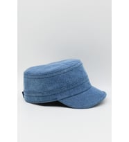 Erkek Kot Kasket Şapka Denim Castro (Mavi)