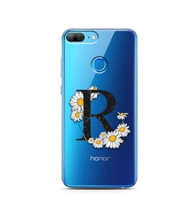 Papatya Harf Tasarım Süper Şeffaf Silikon Telefon Kılıfı Huawei Honor 9 Lite R-H