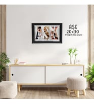 Dekoratif 20x30 Aşk Çerçevesi