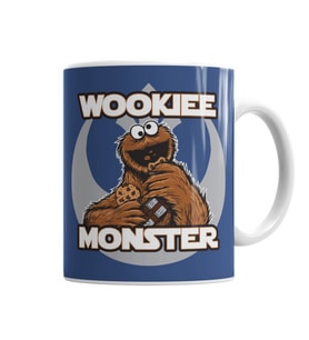 Wookiee Monster Kurabiye Canavarı Kupa Bardak Porselen