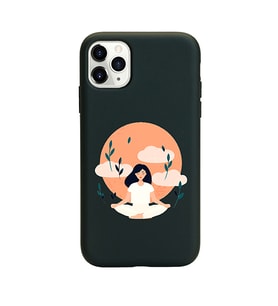 Siyah Lansman Telefon Kılıfı Iphone 11 Pro Max