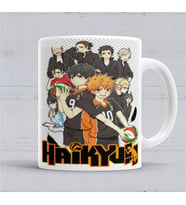Haikyuu Karasuno Hinata Anime Kupa Bardak Porselen
