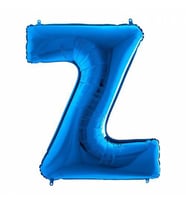 FOLYO BALON Z HARF MAVİ 102CM