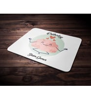 Kişiye Özel Psikolog Tasarımlı Mouse Pad (Renksiz)