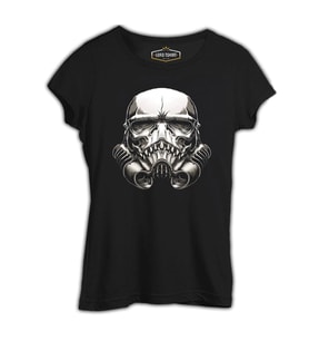 Star Wars - Trooper Siyah Bayan Tshirt