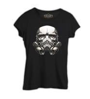 Star Wars - Trooper Siyah Bayan Tshirt