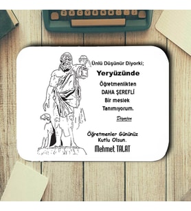 Öğretmene Hediye İsimli Mouse Pad (STD)