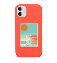 Turuncu Lansman Kılıf iPhone 11