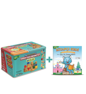 Adeda Dikkati Güçlendirme Seti DGS Plus 4 Yaş + Kitapçı Kedi