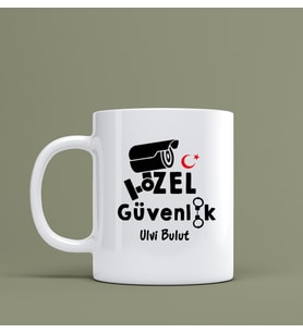 Özel Güvenlikler İçin Hediye Kupa Bardak Kişiye Özel Hediye S71