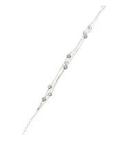 Söğütlü Silver Gümüş sıra taşlı bileklik