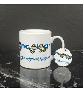 Onkoloji Doktoru Kupa Bardak ve Anahtarlık Set