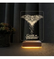 Game Of Thrones Hayranlarına Hediyelik Gece Lambası (Sarı)