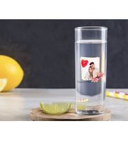 BK Gift Kişiye Özel Renkli Baskılı İsimli Fotoğraflı Vodka Bardağı-29 (Beyaz)