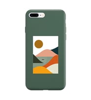 Koyu Yeşil Lansman Telefon Kılıfı Iphone 8 Plus