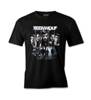 Teen Wolf Siyah Erkek Tshirt