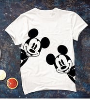 Mickey Mouse Tişörtü 2'li Karakter