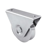 Bahçe Kapısı Tekeri Gizli Rulmanlı V Kanal Ø60 mm - 17 mm