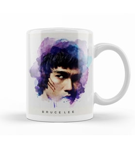Bruce Lee 01 Kupa Bardak Porselen