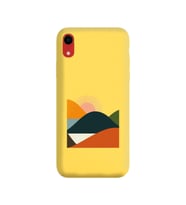 Sarı Lansman Kılıf iPhone XR